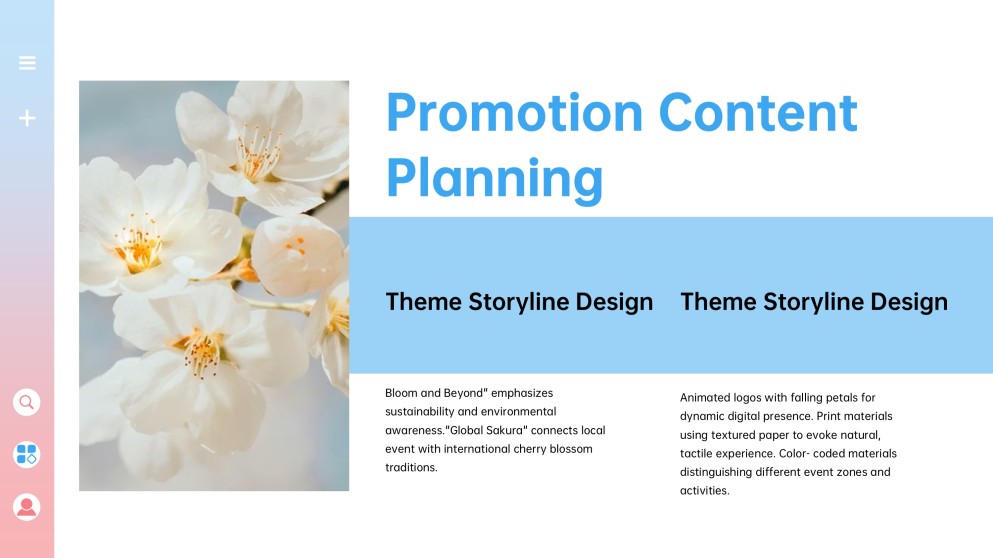 Cherry Blossom Season Event Planning PPT