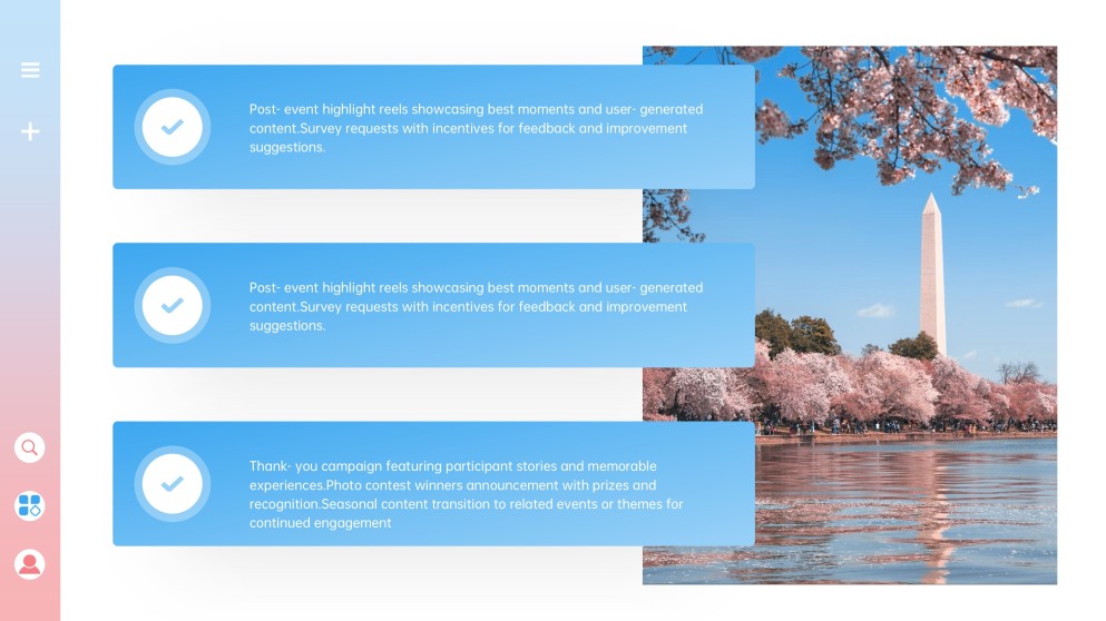 Cherry Blossom Season Event Planning PPT