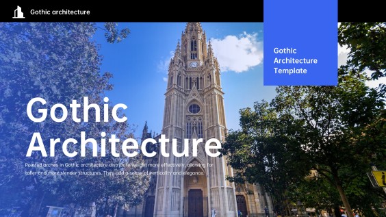Gothic Cathedral Architecture Travel Guide PPT