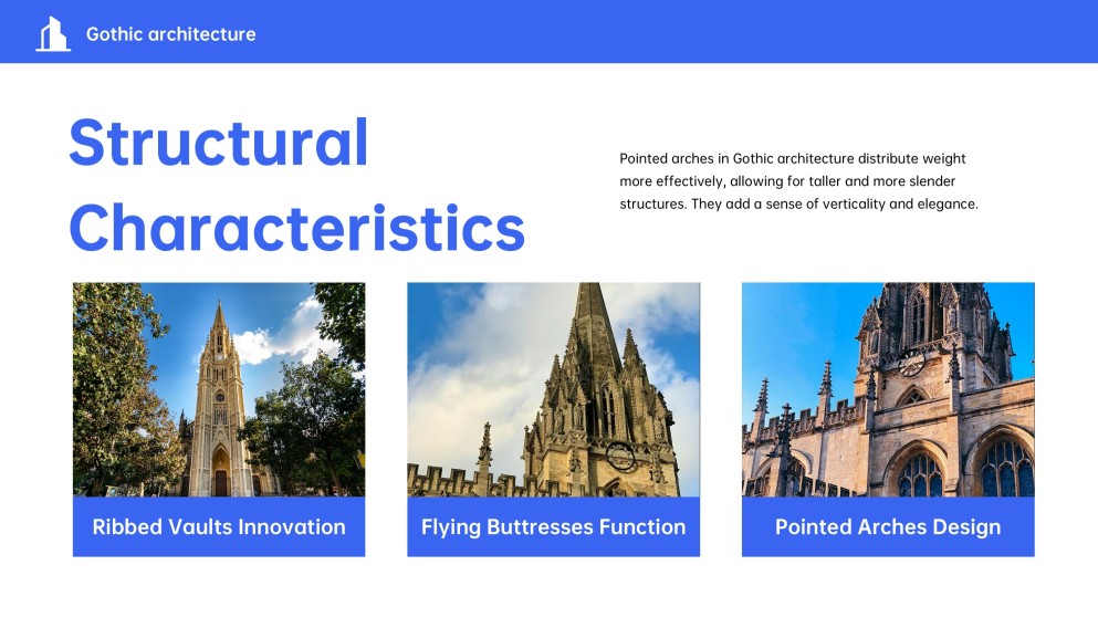 Gothic Cathedral Architecture Travel Guide PPT