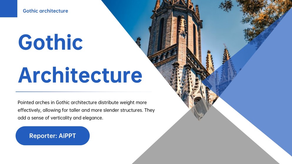 Gothic Architecture Introduction PPT