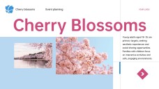 Cherry Blossom Festival Travel Presentation