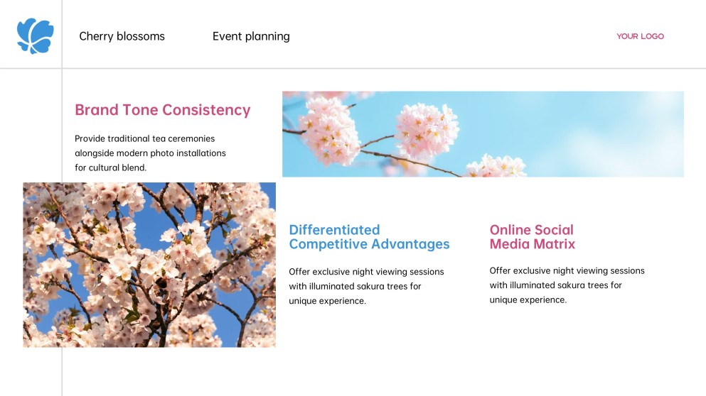 Cherry Blossom Festival Travel Presentation
