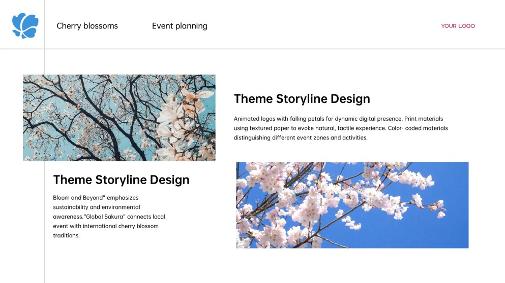 Cherry Blossom Festival Travel Presentation