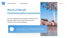 Cherry Blossom Festival Travel Presentation