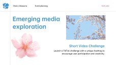 Cherry Blossom Festival Travel Presentation