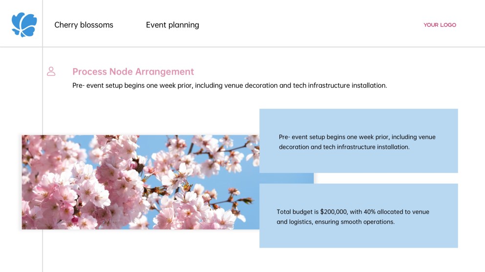 Cherry Blossom Festival Travel Presentation