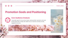 Cherry Blossom Background PPT Template