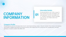 Internship Project Report PPT for College Students