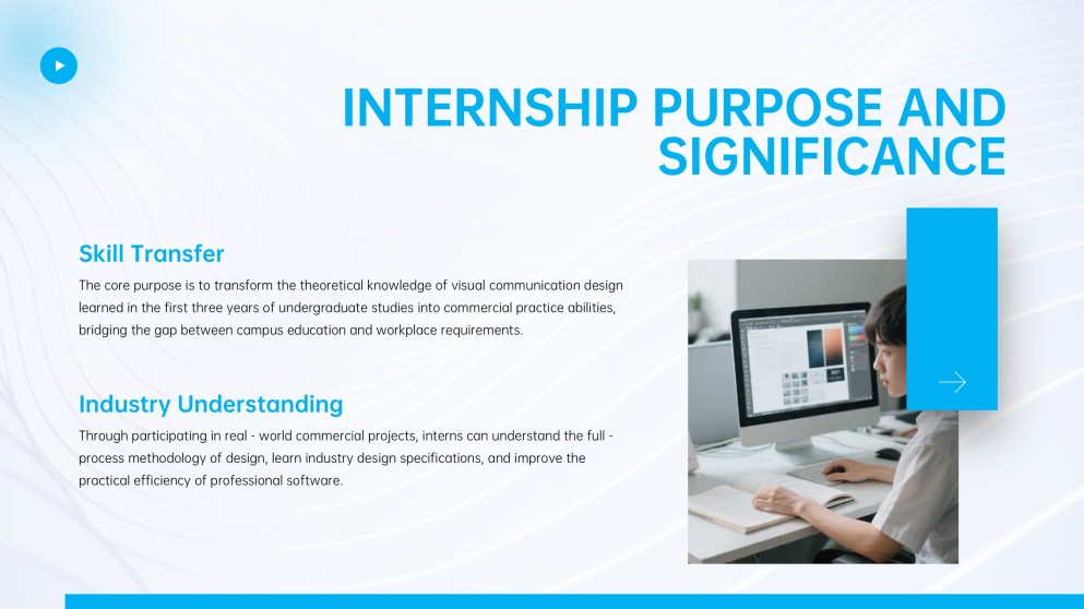 Internship Project Report PPT for College Students