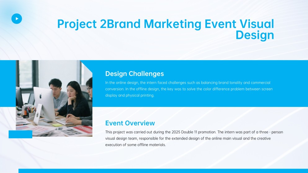 Internship Project Report PPT for College Students