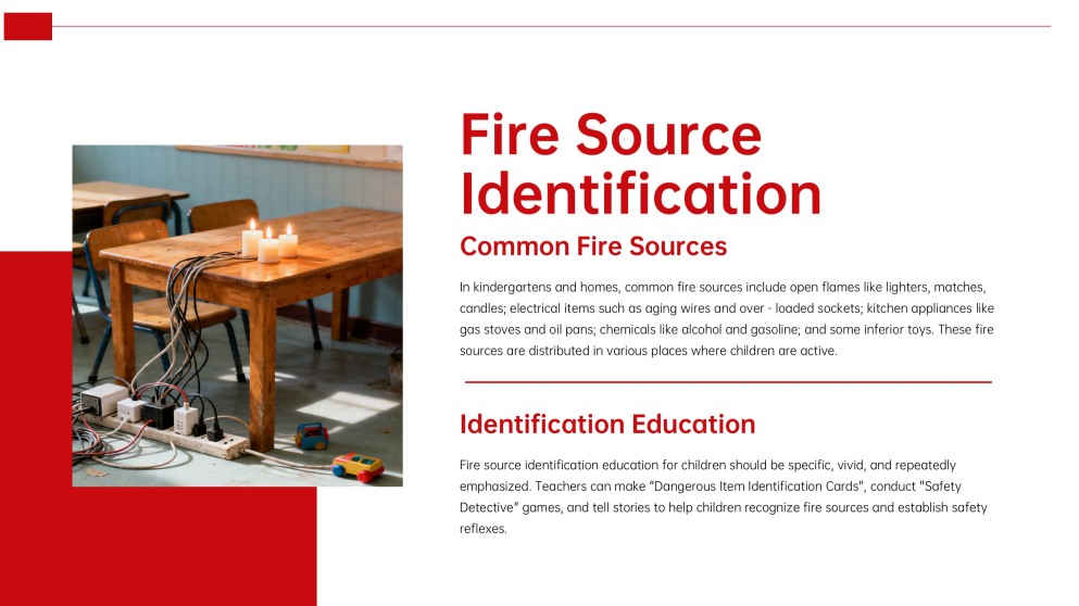 Preschool Fire Safety Lesson Plan PPT