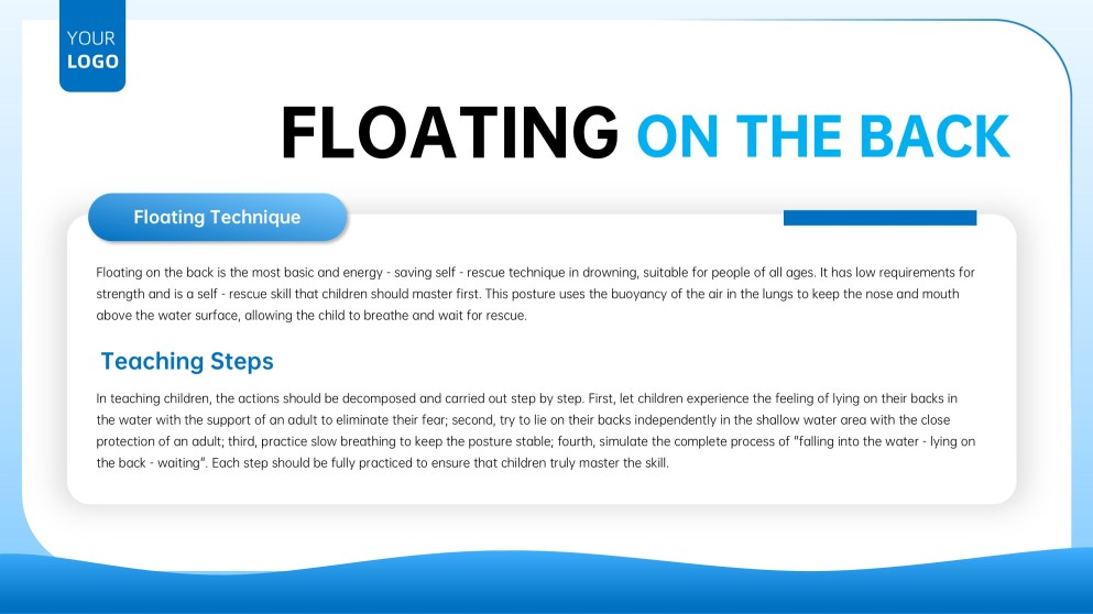 Water Safety for Kids PPT