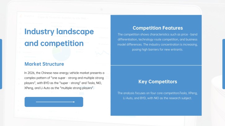 Northstar Mobility competitor analysis running example slide 3 preview