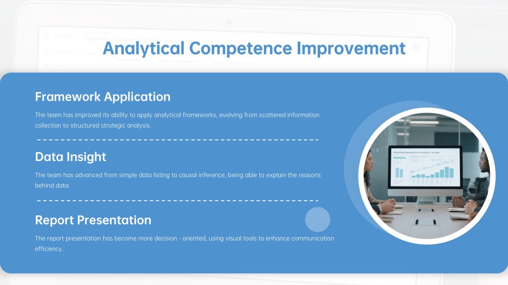 ビジネス用競合分析プレゼンテーション