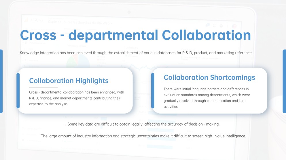 ビジネス用競合分析プレゼンテーション