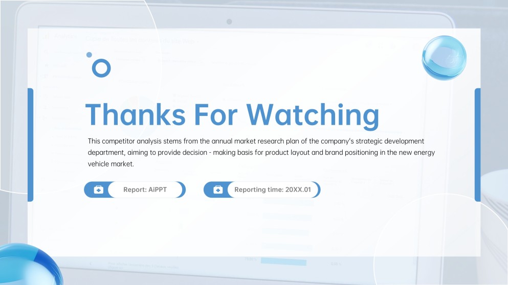 ビジネス用競合分析プレゼンテーション