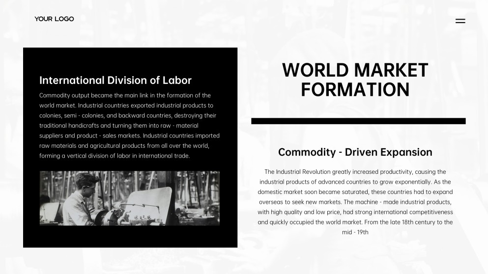 社會科學：工業革命簡報