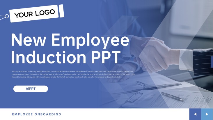 New Employee Induction Presentation