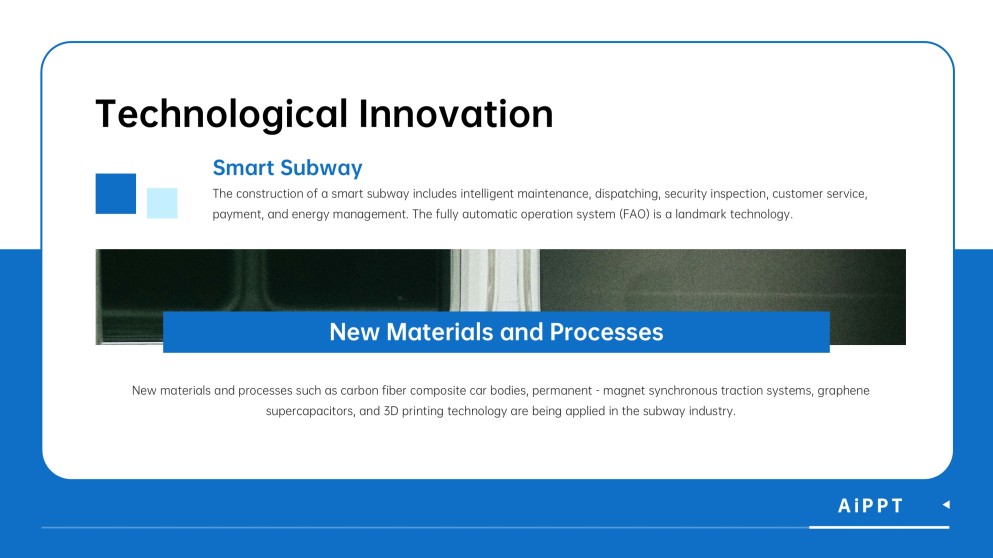 Subway History and Regulation PPT