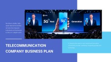 Telecommunication Company Business Plan PPT