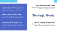 Telecommunication Company Business Plan PPT