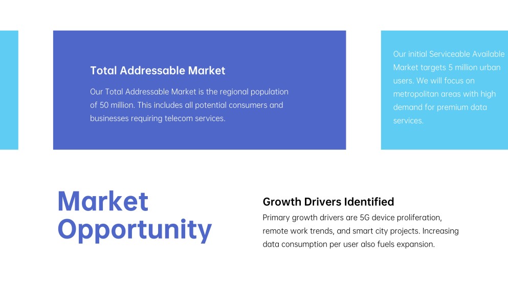 Telecommunication Company Business Plan PPT