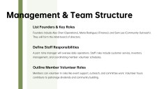 Co-operative Company Business Plan Presentation