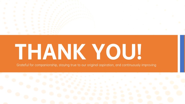 Thank You Slide Design for PowerPoint