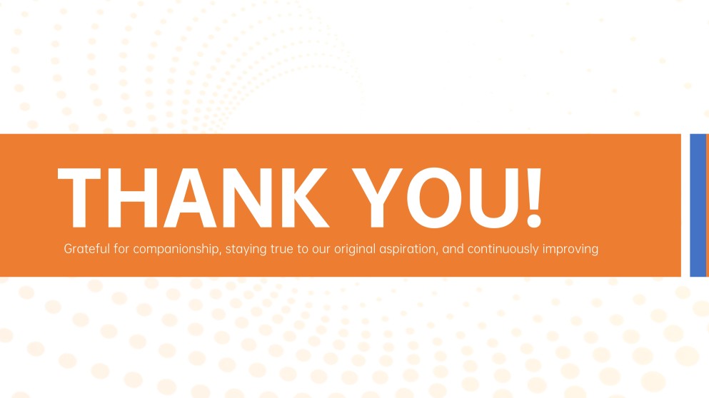 Thank You Slide Design for PowerPoint