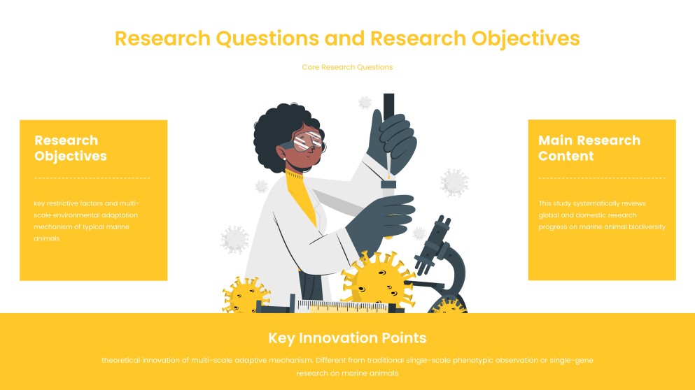 Illustrated Academic Research Poster