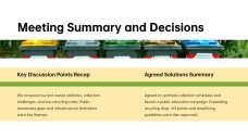 Agenda für die Besprechung zur Abfallwirtschaft (PPT)