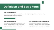 Characteristics of Linear Functions PPT