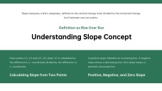 Characteristics of Linear Functions PPT