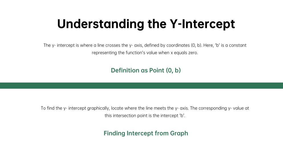 Characteristics of Linear Functions PPT