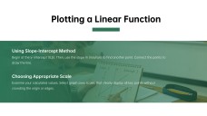 Characteristics of Linear Functions PPT