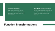 Characteristics of Linear Functions PPT