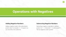 Apresentação sobre Números Inteiros: Positivos e Negativos
