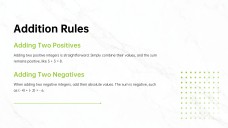 Apresentação sobre Números Inteiros: Positivos e Negativos