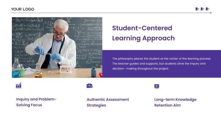 practicum presentation running example slide 4 preview - Student-Centered Approach