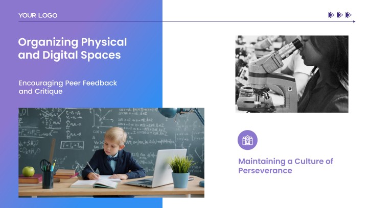 practicum presentation running example slide 9 preview - Learning Space Setup