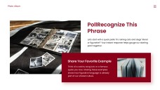 Photo Album Sales Plan PPT