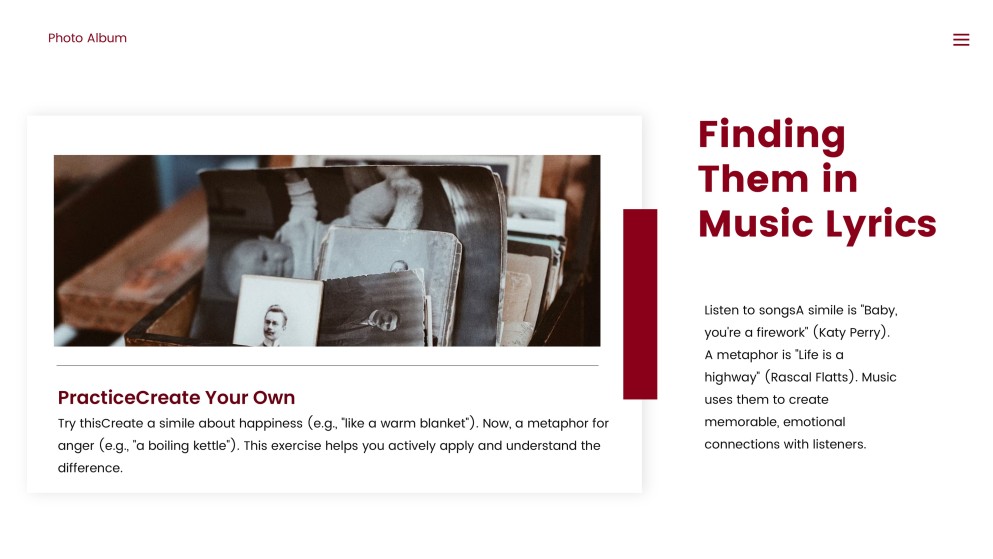 Photo Album Sales Plan PPT