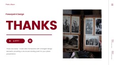 Photo Album Sales Plan PPT