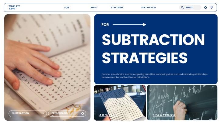 Addition and Subtraction Strategies PPT