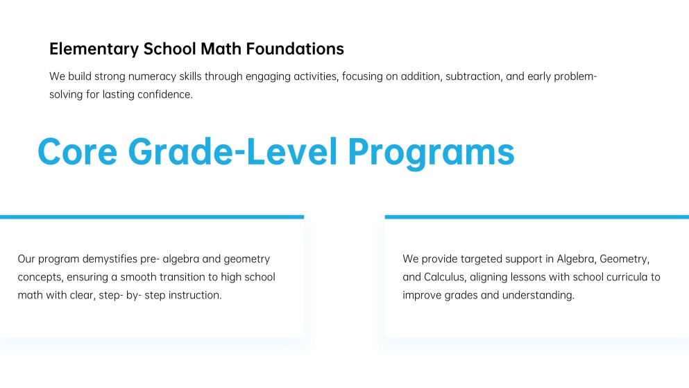 Math Tutoring Academy Promotion PPT