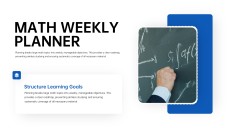 Math Weekly Planner PPT