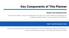 Math Weekly Planner PPT