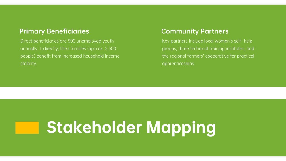 NGO Business Plan PPT