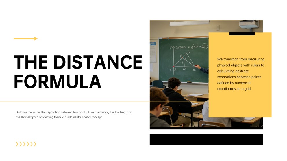 Distance Formula for Math Class PPT